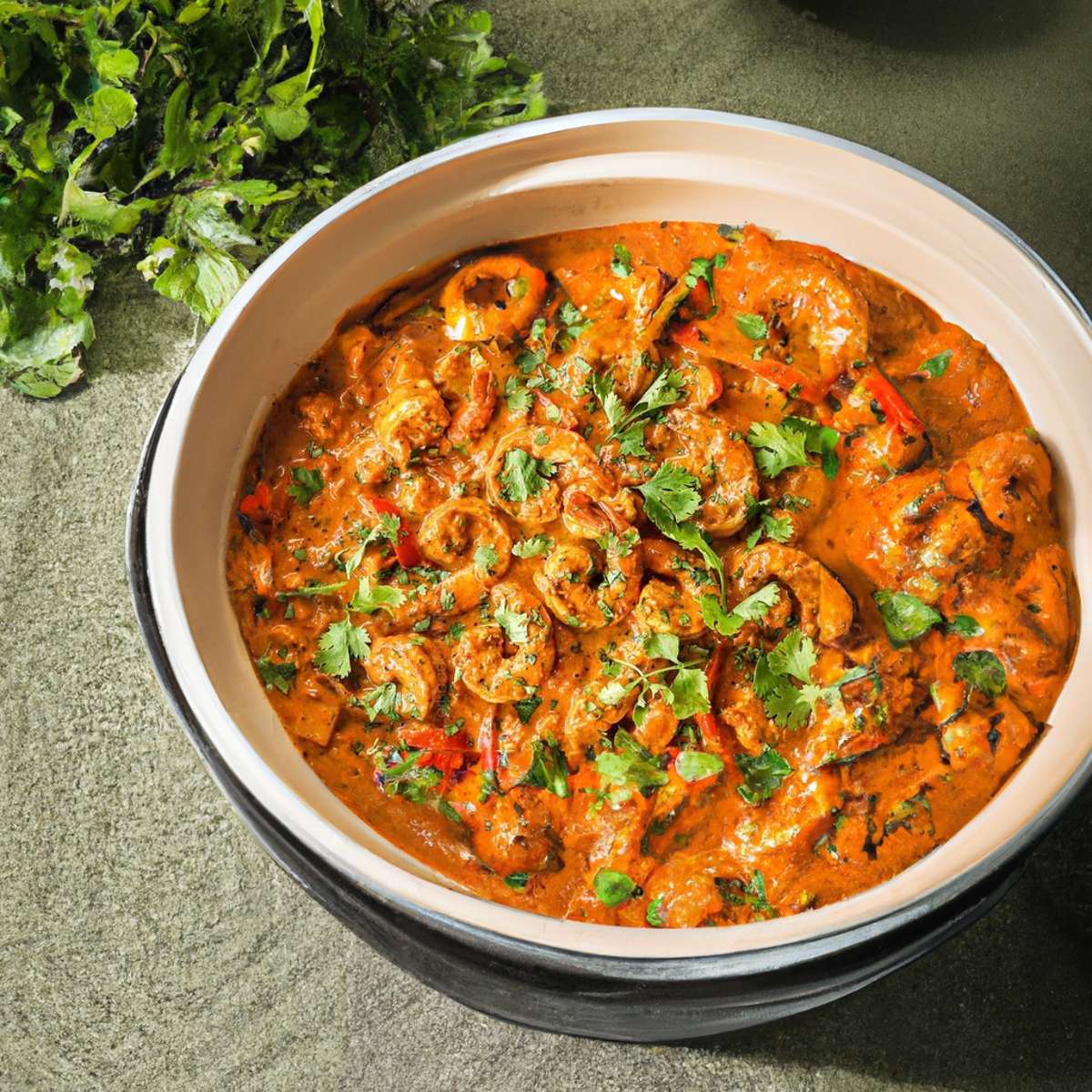 Shrimp Chettinad Sauce